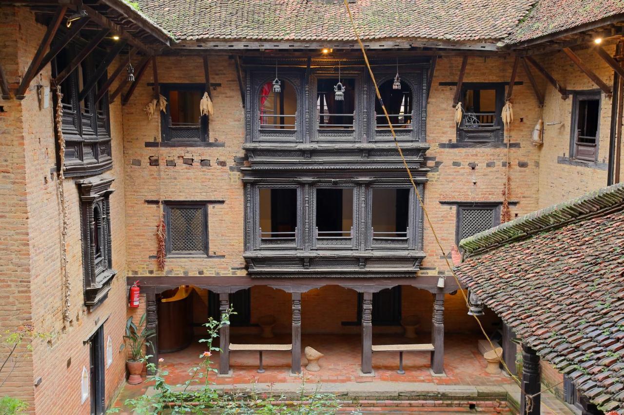 Newa Chen Historic House Unesco Lalitpur Bagian luar foto