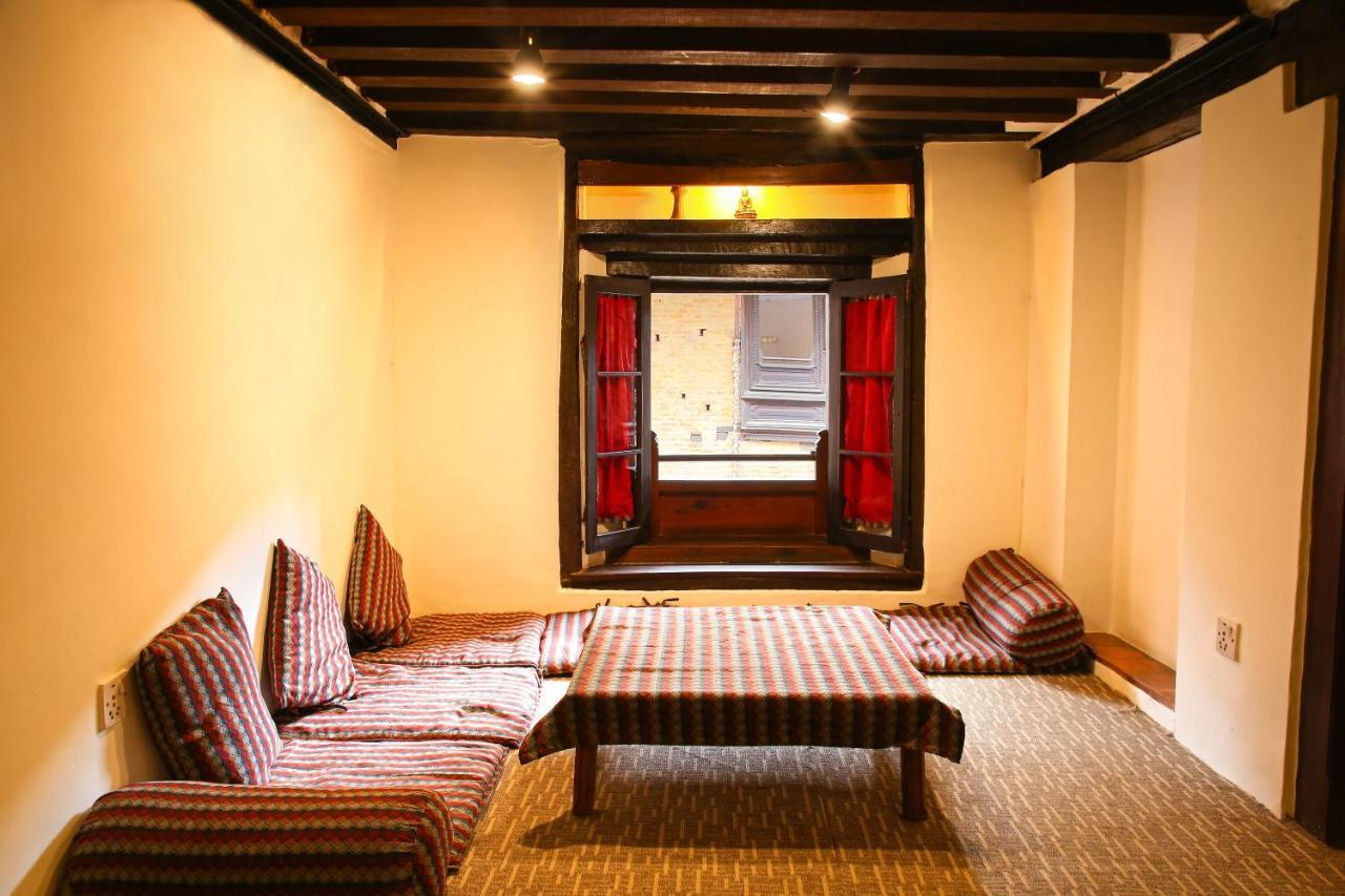 Newa Chen Historic House Unesco Lalitpur Bagian luar foto