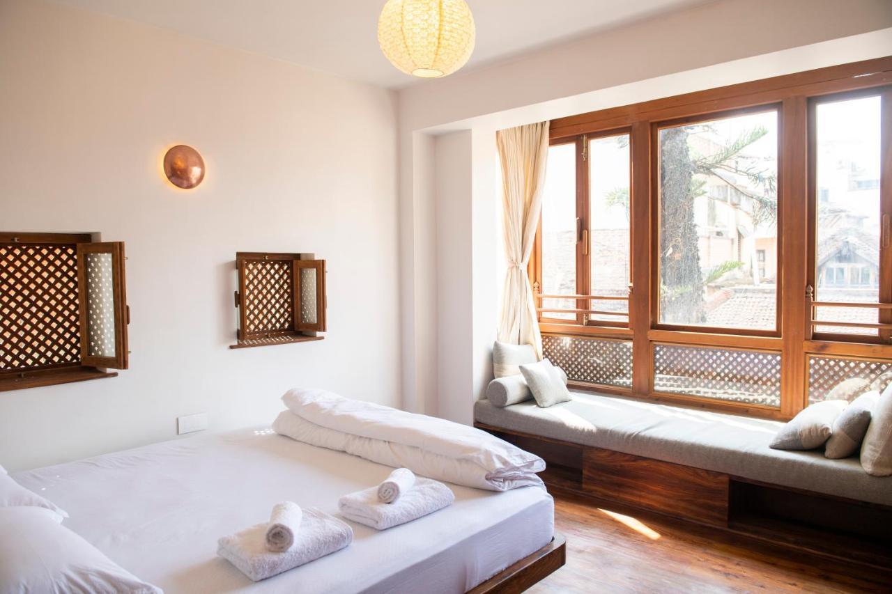 Newa Chen Historic House Unesco Lalitpur Bagian luar foto