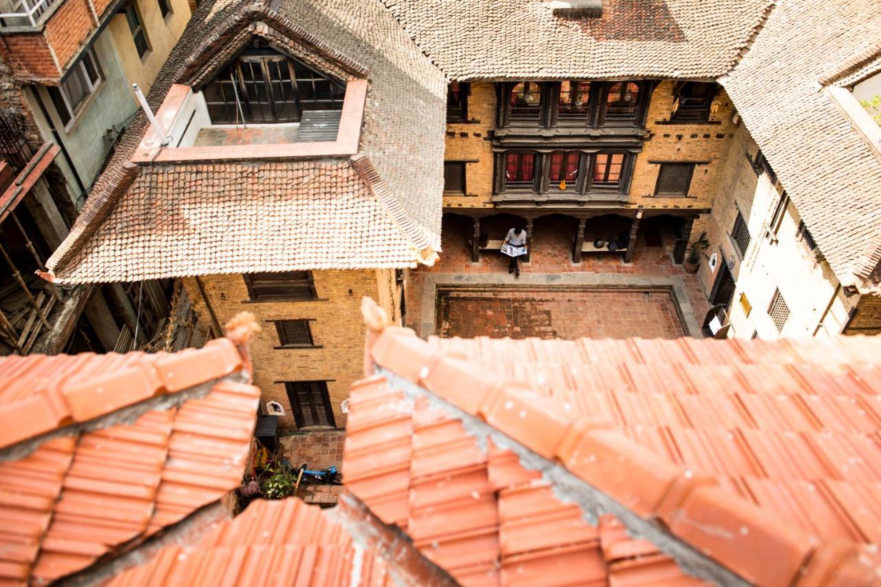 Newa Chen Historic House Unesco Lalitpur Bagian luar foto